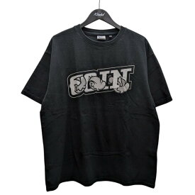 【中古】COIN PARKING DELIVERY×金丸ユウ　プリントTシャツ ブラック サイズ：M 【220525】（コインパーキングデリバリー×かなまるゆう）