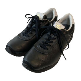 【中古】RFWローカットスニーカー 37012 ブラック サイズ：8