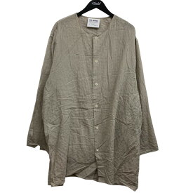 【中古】Hed Mayner21SS クルーネックシャツ ベージュ サイズ：M【価格見直し】
