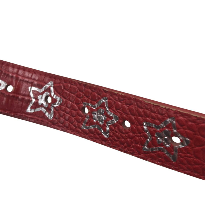 楽天市場】【中古】star teamベルト レッド【価格見直し】 : ブランド 