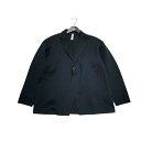 【中古】CFCL　MILAN RIB BOXY TAILORED JACKET テーラードジャケット CF006KD030 ブラック サイズ：3 【250525】（シーエフシーエル）