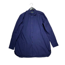【中古】CASEY CASEYCHEMISE BIG SANS POCHE 長袖シャツ 10HC53 ブルー サイズ：S【価格見直し】