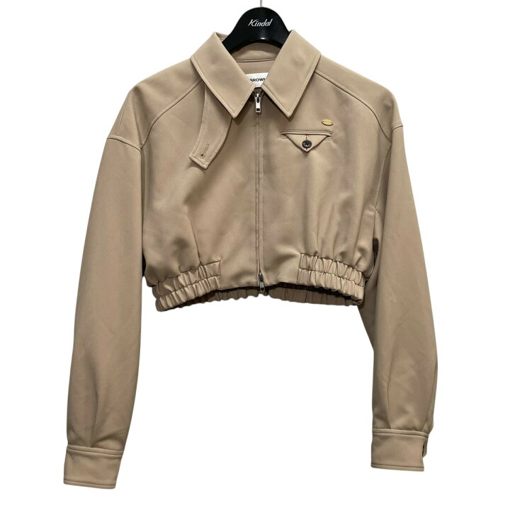 楽天市場】【中古】Lily Brown24SS クロップドブルゾン LWFJ241115 