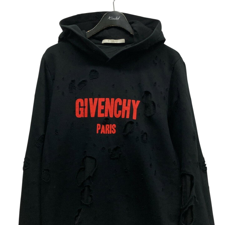 楽天市場】【中古】GIVENCHYDestroyed Logo Pullover ダメージ加工 