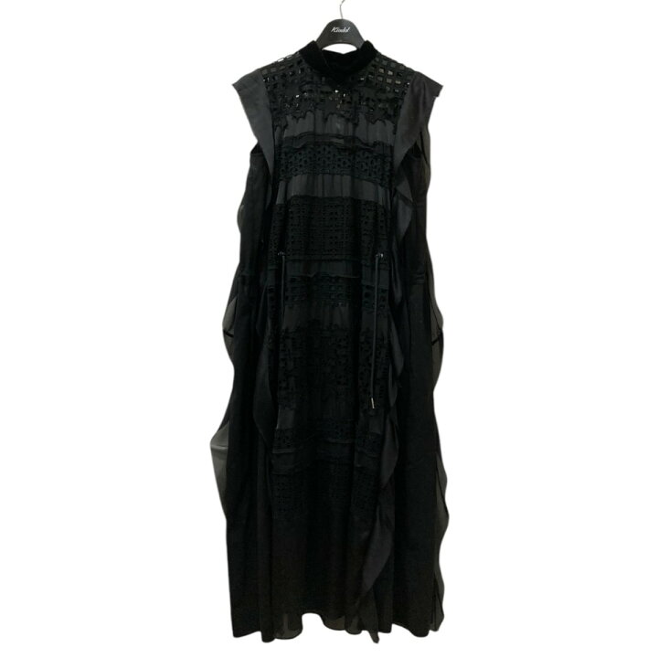 楽天市場】【中古】sacai EMBROIDERY LACE SLESS DRESS ノースリーブ  