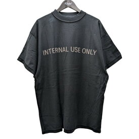 【中古】BALENCIAGA　24SS インサイドアウトロゴTシャツ ブラック サイズ：2 【020625】（バレンシアガ）