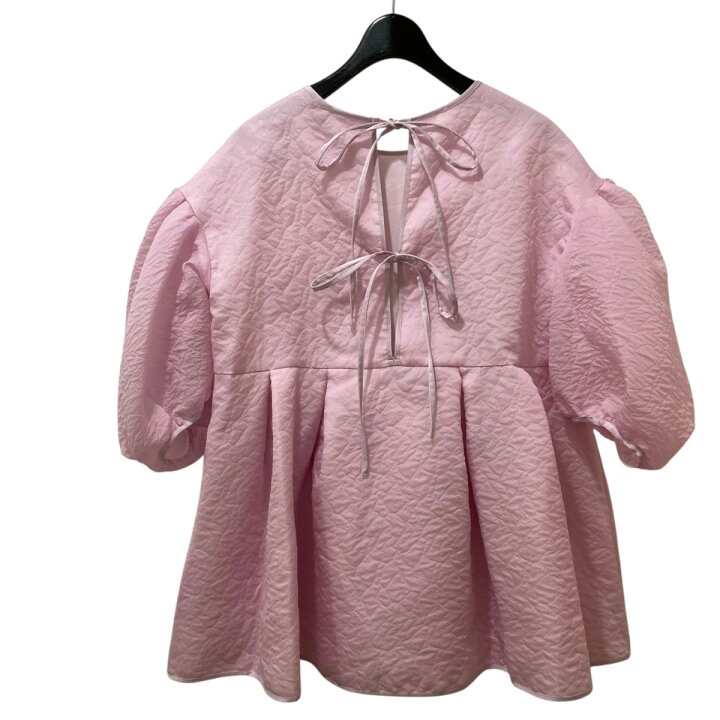 楽天市場】【中古】BLUELEA Silky Jacquard Blouse 232004-2 ピンク  