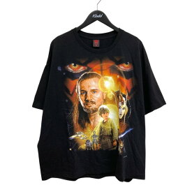 【中古】GEEKS RULE×STAR WARS　プリントTシャツ ブラック サイズ：XXL 【060625】（ギークスルール）