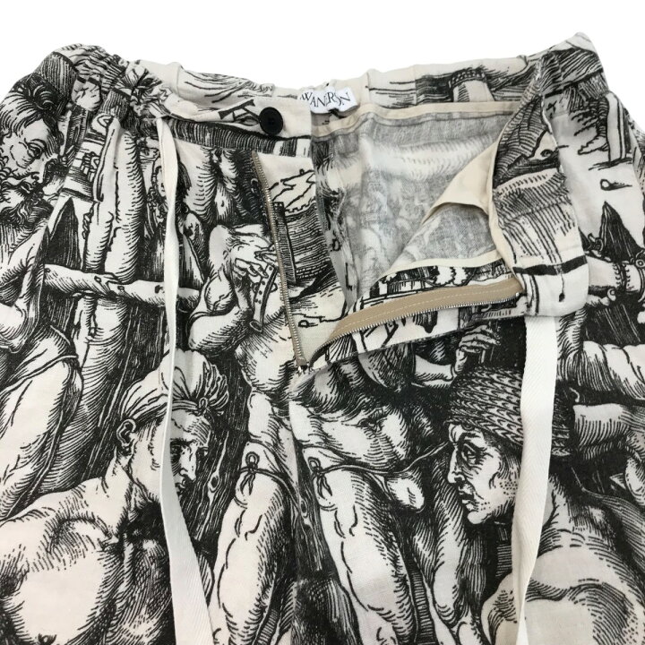 楽天市場】【中古】J．W．ANDERSON総柄リネンショートパンツ SR00319C  