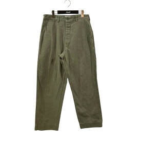 【中古】HERILL　USMC HBT Pants カーゴパンツ 24-030-HL-8020-30 オリーブ サイズ：2 【090625】（ヘリル）