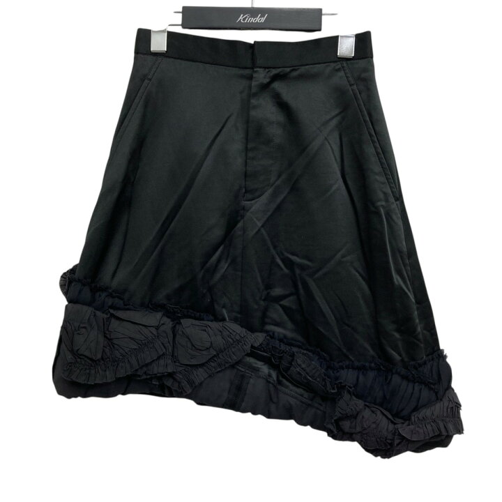 楽天市場】【中古】COMME des GARCONSフリルスカート ブラック サイズ  