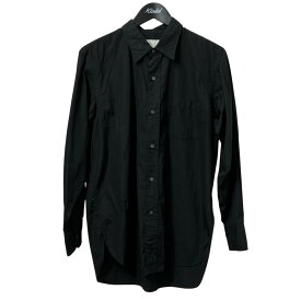 【中古】HERILLシャツ 22-050-HL-8010-1 ブラック サイズ：0【価格見直し】