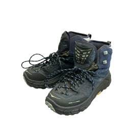 【中古】HOKAONEONE×J．L A．LTOR ULTRA HI ハイカットスニーカー FE1222K ブラック サイズ：25.5【価格見直し】