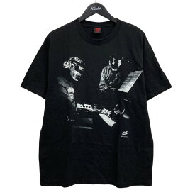 【中古】GEEKS RULE×DAFT PUNK　Tシャツ ブラック サイズ：L 【140625】（ギークスルール×ダフトパンク）