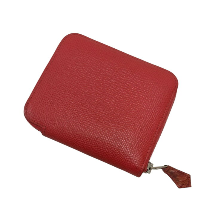 楽天市場】【中古】HERMES シルクイン アザップ コンパクトウォレット 