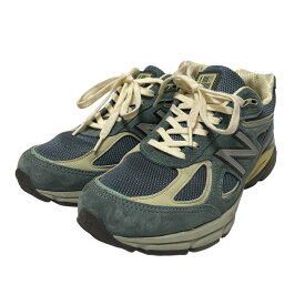 【中古】NEW BALANCE×AURALEEスニーカー U990AL4 ネイビー サイズ：26.5【価格見直し】