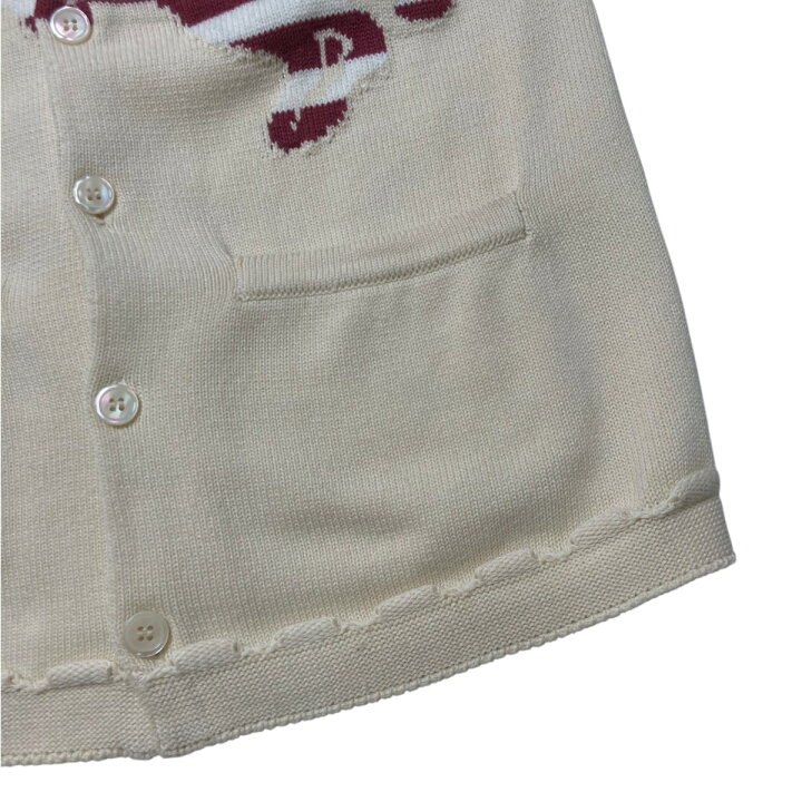 楽天市場】【中古】FAKE AS FLOWERS24AW ANGEL RAGLAN KNIT CARDIGAN 