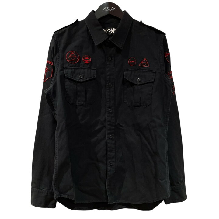 楽天市場】【中古】UNDERCOVERミリタリーシャツ 0604Z-19 ブラック 