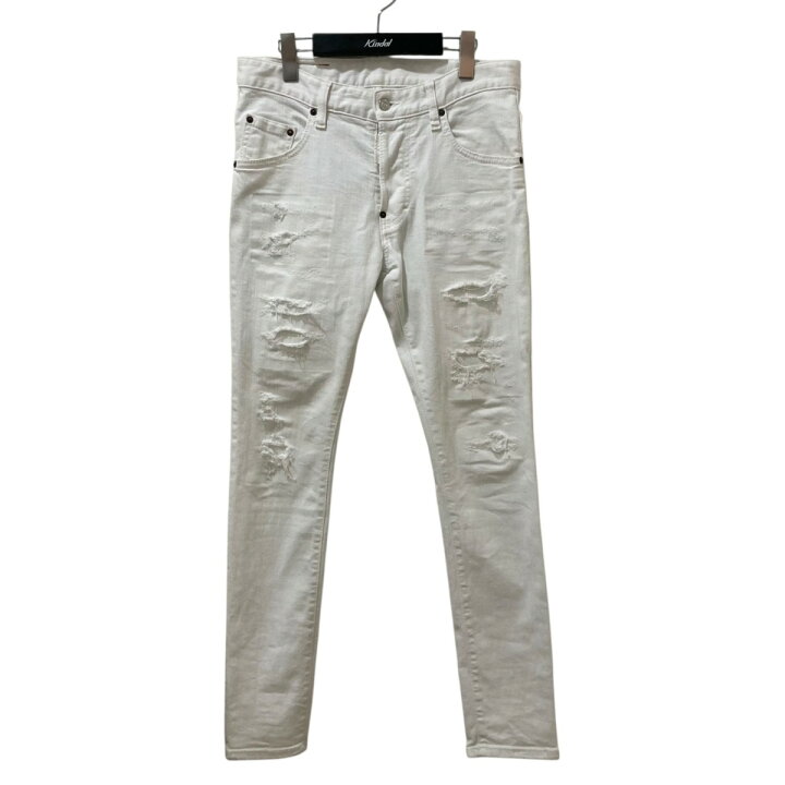 楽天市場】【中古】DSQUARED2デニムパンツ S71LB0885 ホワイト サイズ 