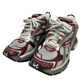 【中古】BALENCIAGA　RUNNER ローカットスニーカー ボルドー×グレー サイズ：27cm 【210625】（バレンシアガ）