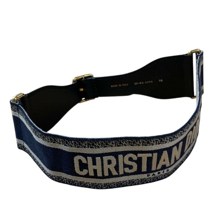 楽天市場】【中古】Christian Dior エンブロイダリーベルト サイズ  