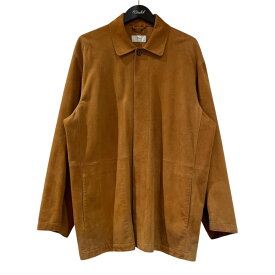 【中古】HERILL　Goatsuede Jacket レザージャケット 25-011-HL-8050-10 ベージュ サイズ：SIZE 1 【210625】（ヘリル）