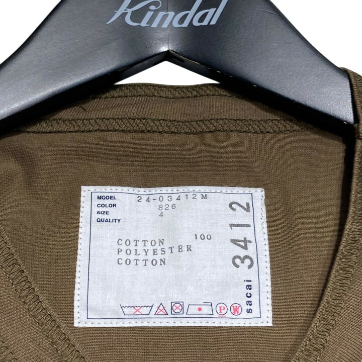 楽天市場】【中古】sacaisacai Cotton Jersey L／S T-Shirt ロング  