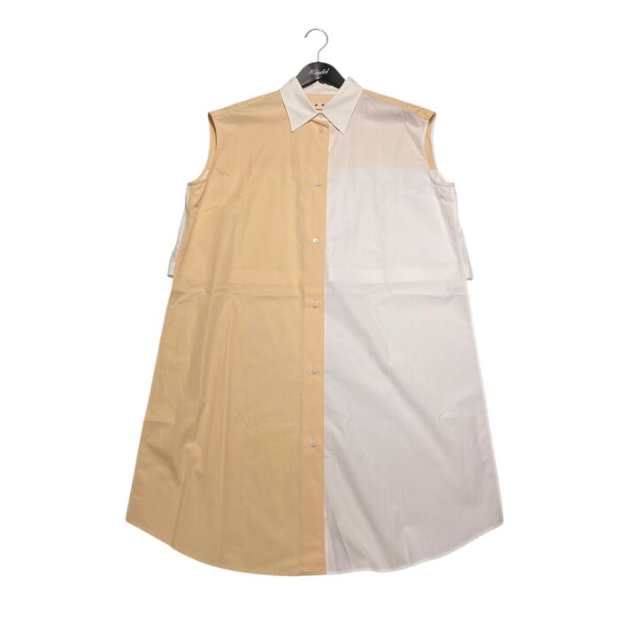 楽天市場】【中古】MARNI シャツワンピース TTMA0186Q0 ベージュ  