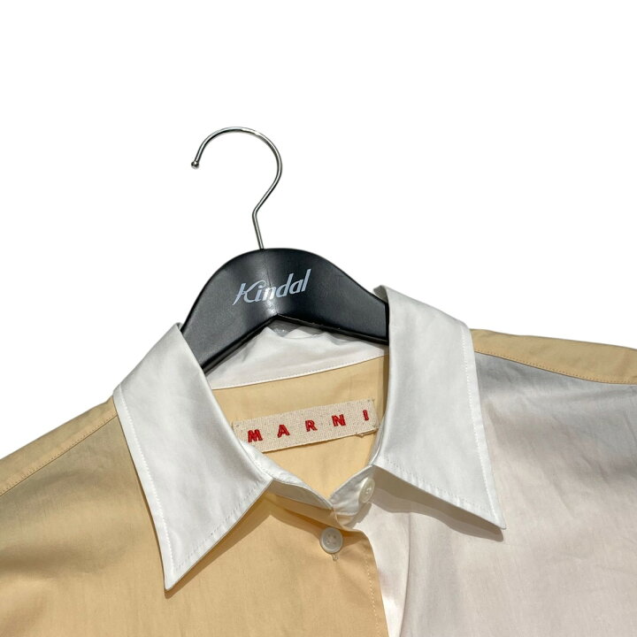 楽天市場】【中古】MARNI シャツワンピース TTMA0186Q0 ベージュ  