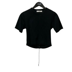 【中古】UJOH　半袖ミニ丈カットソー U751-T09-012 ブラック サイズ：2 【260625】（ウジョー）
