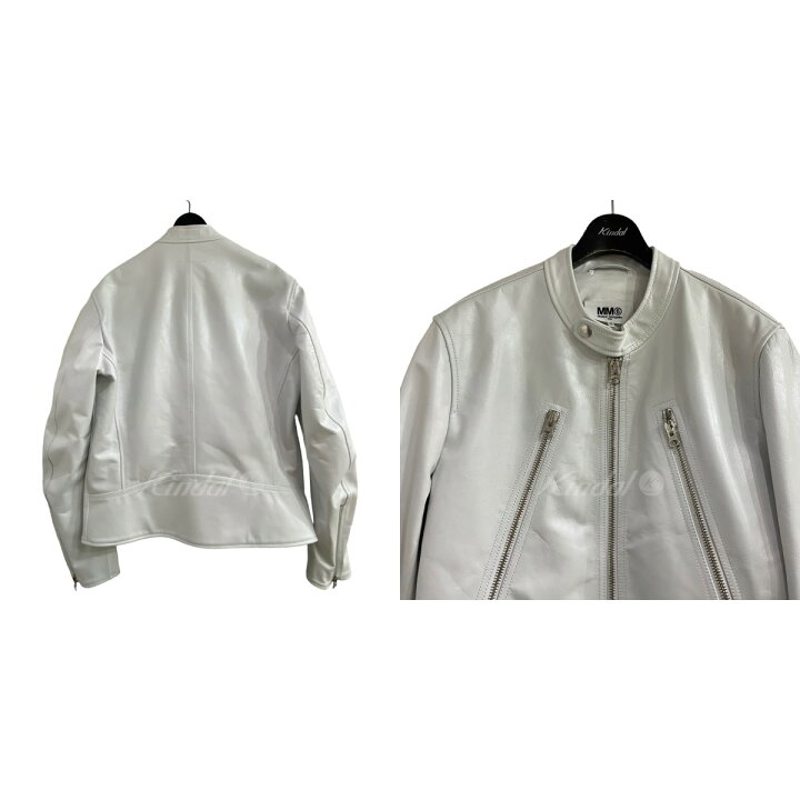 楽天市場】【中古】MM6 Maison Margiera23SS 八の字ライダース 