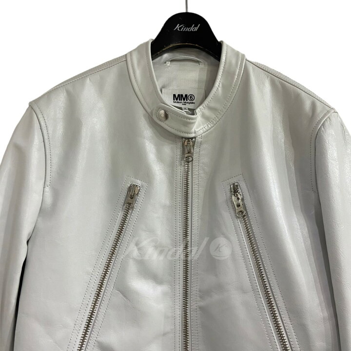 楽天市場】【中古】MM6 Maison Margiera23SS 八の字ライダース 