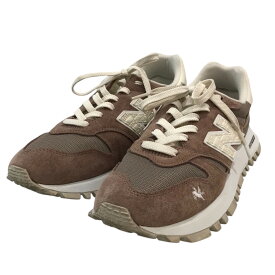 【中古】NEW BALANCE×KITH RONNIE FIEG　「MS1300K3 0TH ANNIVERSARY ANTLER」 スニーカー ブラウン×アイボリー サイズ：25.5cm 【300625】（ニューバランス×キスロニーファイグ）