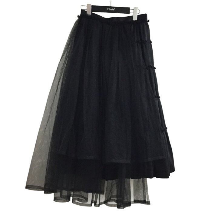 楽天市場】【中古】noir kei ninomiya チュールティアードスカート 3C  