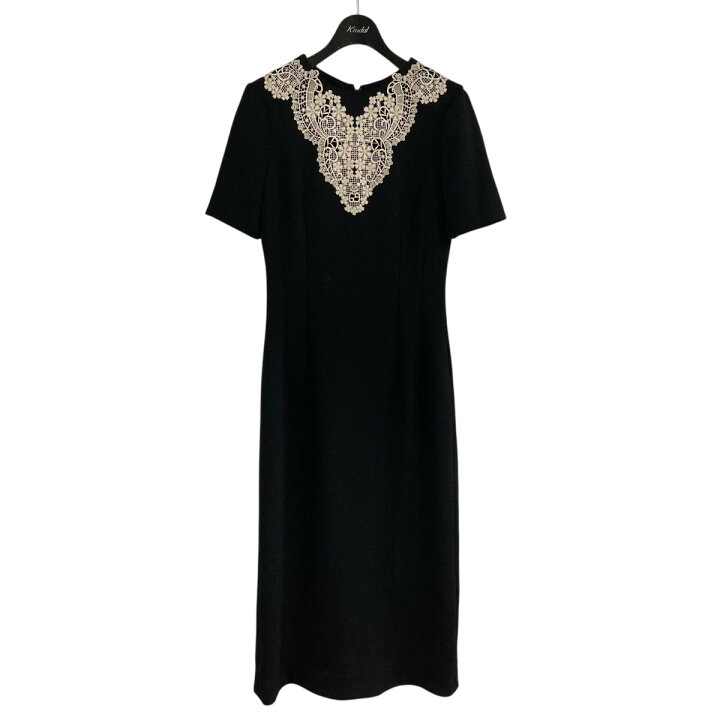 楽天市場】【中古】GUCCIレースデザインワンピース ドレス ブラック  