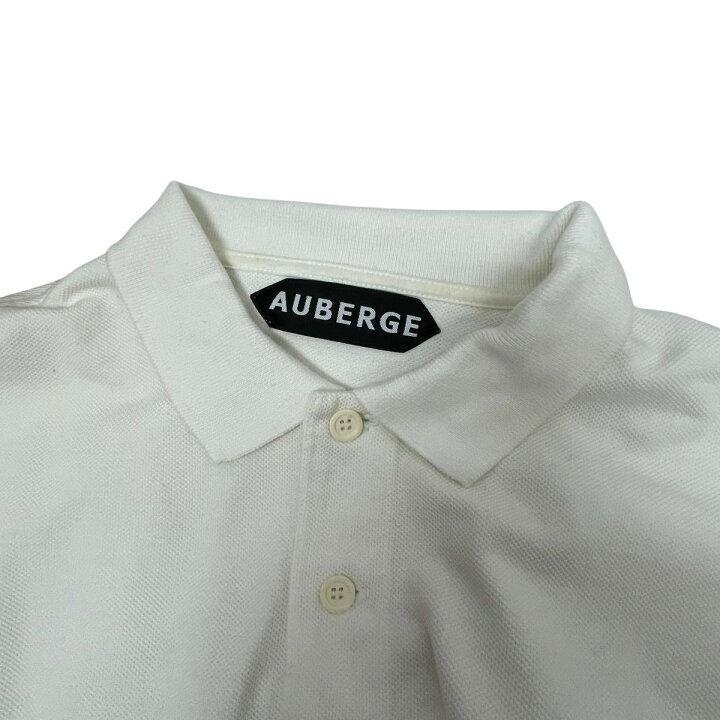 楽天市場】【中古】AUBERGEコットン オーバーポロシャツ ホワイト 