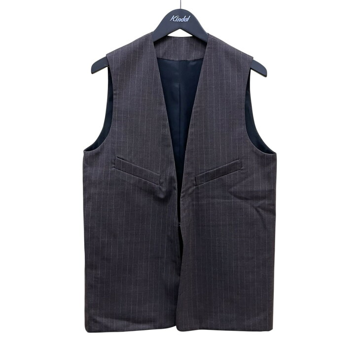 楽天市場】【中古】lea bobergストライプベスト DW VEST ブラウン