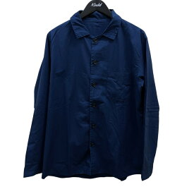【中古】CASEY CASEY　長袖シャツ ネイビー サイズ：M 【050725】（ケイシーケイシー）