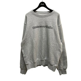 【中古】thisisneverthatSE ／SP01-010224 スウェット グレー サイズ：M【価格見直し】