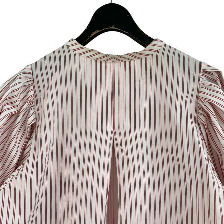楽天市場】【中古】MARILYN MOONギャザーデザインブラウス レッド 