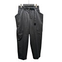 【中古】sacai　25SS Doeskin Pants スラックス 25-03633M グレー サイズ：0 【120725】（サカイ）