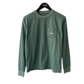 【中古】ballaholic×asics　長袖Tシャツ 2063A297 グリーン サイズ：S 【150725】（ボーラホリック×アシックス）
