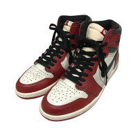 【中古】NIKEハイカットスニーカー DZ5485-612 レッド×ホワイト サイズ：28.0【価格見直し】