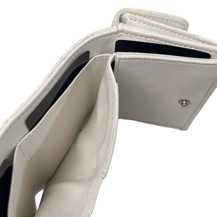 楽天市場】【中古】CHANELマトラッセ スモールフラップウォレット  