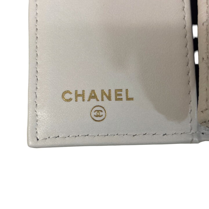 楽天市場】【中古】CHANELマトラッセ スモールフラップウォレット  