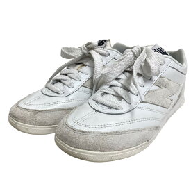 【中古】JUNYA WATANABE CDG×NEW BALANCEスニーカー URC42WW ホワイト サイズ：23cm【価格見直し】