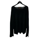 【中古】OUTIL　TORICOT HABAS ボートネックカットソー ブラック サイズ：1 【200725】（ウティ）
