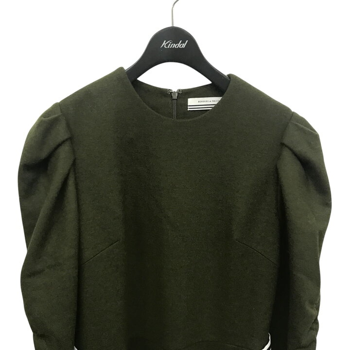 楽天市場】【中古】BORDERS AT BALCONYGRACE SHOULDER WOOL DRES  