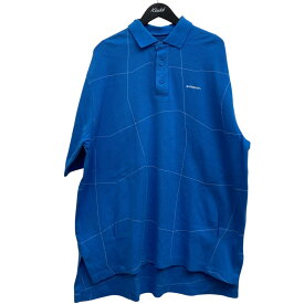 【中古】ADER error22SS ポロシャツ ブルー サイズ：A2【価格見直し】