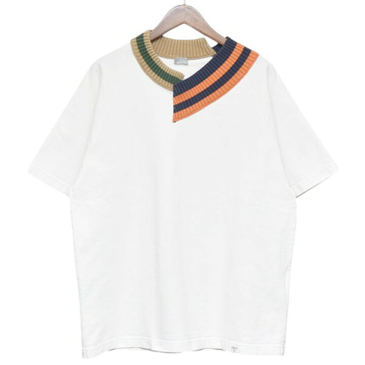 楽天市場】【中古】kolor／BEACON 2021SS リブニットドッキングTシャツ 